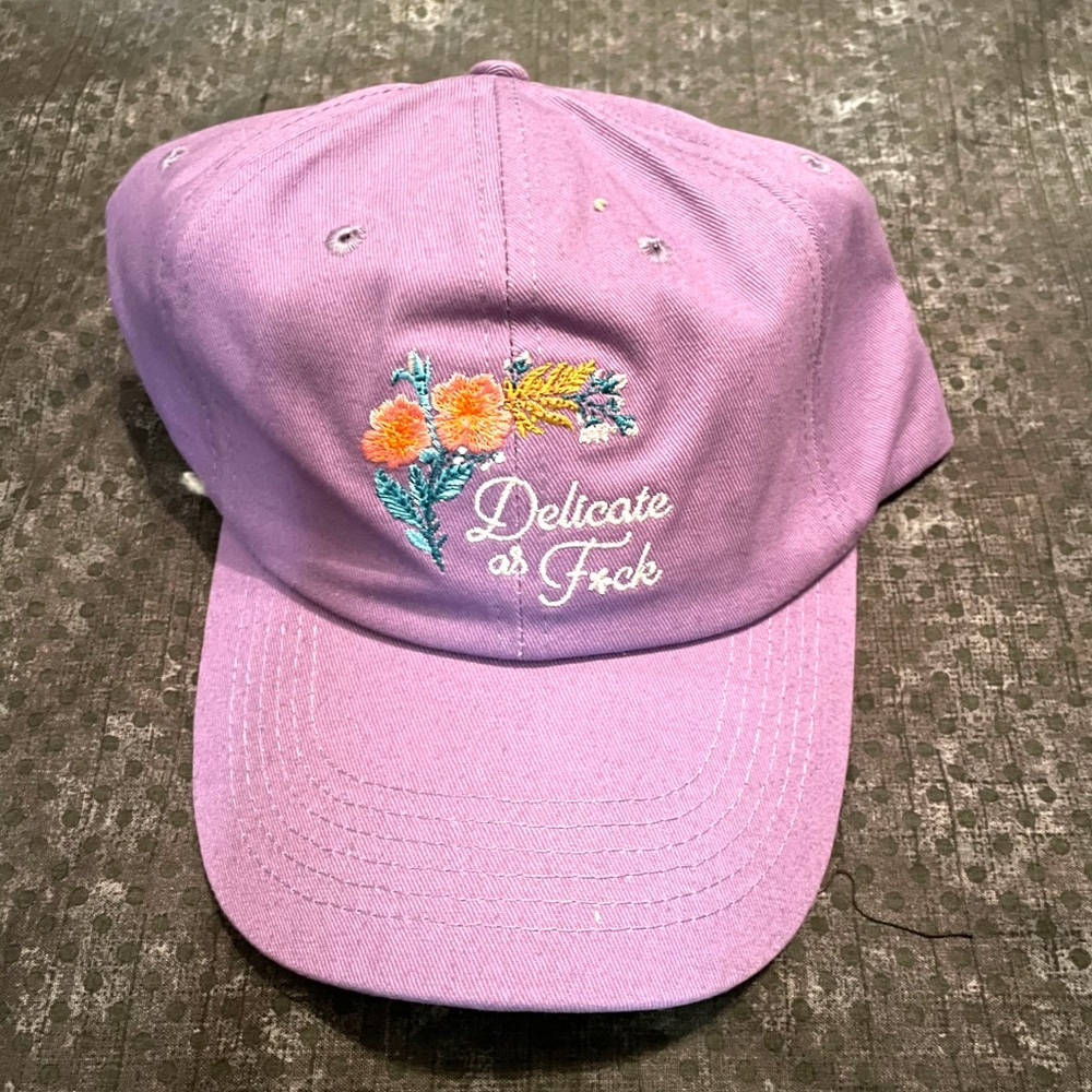 💕Delicate As F Floral Cap💕